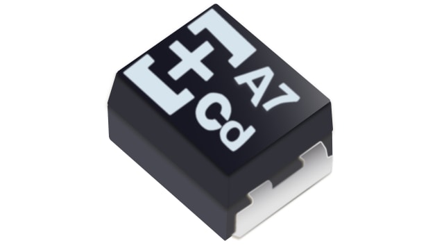 Panasonic 10 μF Tantalum Capacitor 35 V, TQC Series | 35TQC10MYFB