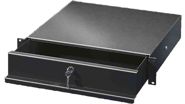 Rittal Black Drawer, 1 U, 411 mm | 5502325