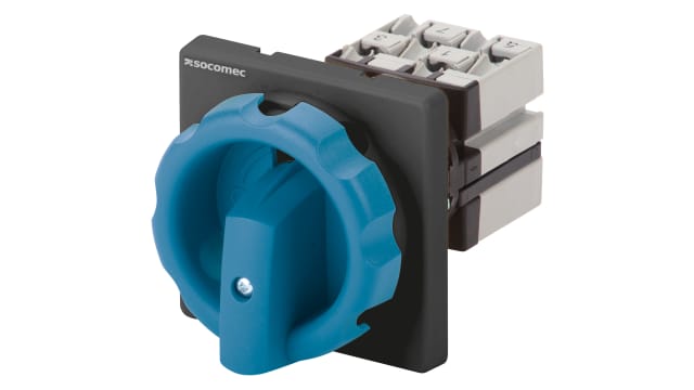 Socomec, 4P 3 Position Manual Cam Transfer Switch, 40A | 43304004