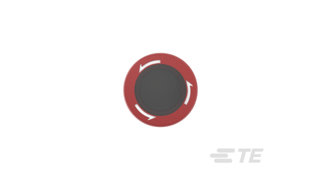 TE Connectivity Twist Release Illuminated Emergency Stop Push Button, Panel Mount, 16mm Cutout, 1NC, IP65 | PBES16L1HR