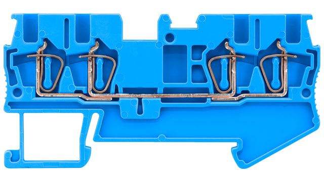 Siemens 8WH2004-0AE01 8WH2004 Series DIN Rail Terminal Block Blue, 1.5 mm², 1-Level, Spring | 8WH2004-0AE01