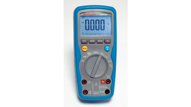 Chauvin Arnoux Handheld Digital Multimeter, 10 A Max, 10 A Max, 1000 V Max | P06231410
