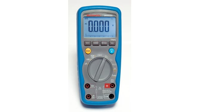 Chauvin Arnoux DMM230 Handheld Digital Multimeter, 10 A Max, 10 A Max, 1000 V Max | P06231412