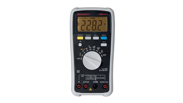 Chauvin Arnoux Handheld Digital Multimeter True RMS, 10 A Max, 10 A Max, 600 V Max | P06231422Z