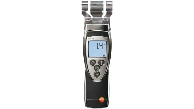Testo 616 Moisture Meter, 0.1 % Accuracy, LCD Display, Battery-Powered | 0560 6160