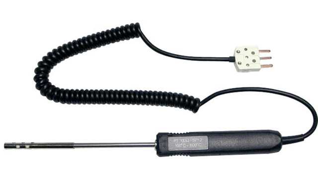 Chauvin Arnoux P036 Round Air Temperature Probe, 130 mm Length, 5 mm Diameter, 600 °C Max | P03652714