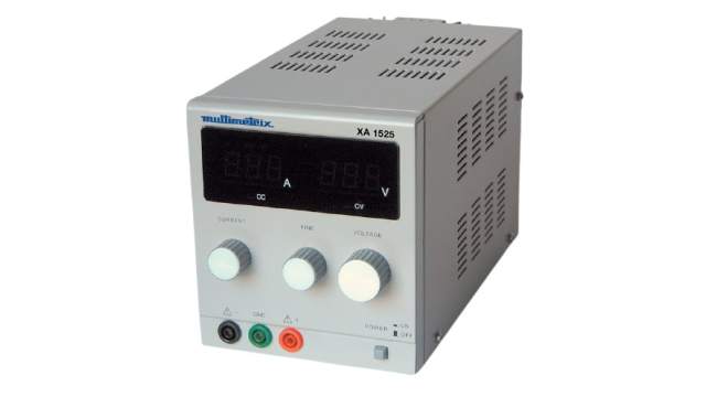 Chauvin Arnoux XA Series Bench Power Supply, 15V dc, 2.5A, 1-Output | XA1525
