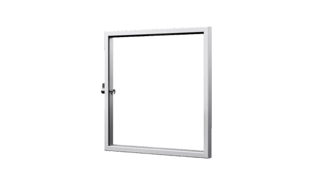 Rittal Grey Aluminium IP54 Inspection Window for use with AX enclosures instead of a door and surfaces | 2732010