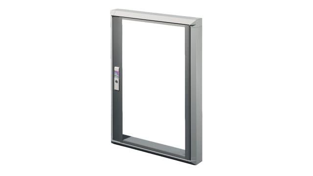 Rittal Grey Extruded Aluminium IP54 Inspection Window for use with Enclosure Type: VX, SE, TS | 2735540