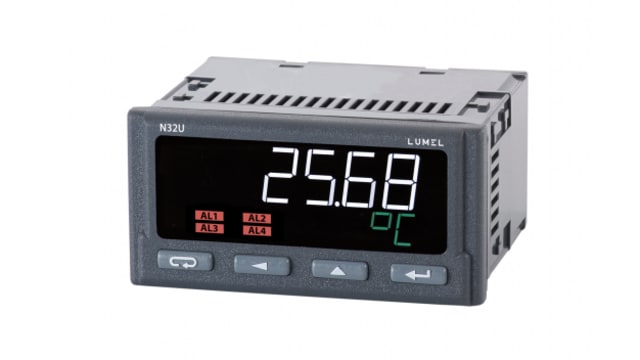 Sifam Tinsley LCD Digital Panel Multifunction Meter for Resistance, Temperature, Signal,  45 mm  x 92 mm | N32U-110000000M0