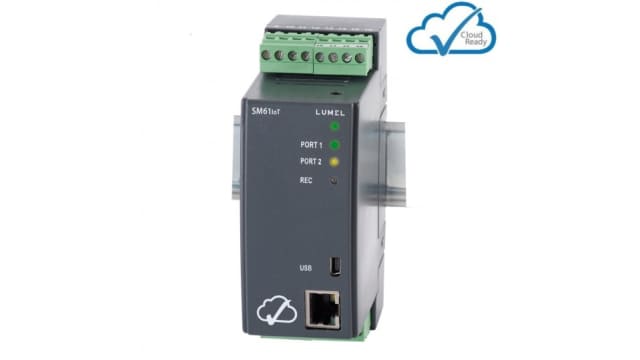 Sifam Tinsley SM61IoT Data Logger, Ethernet, RS232, RS485, USB, Wireless, 2 Input Channel(s) | SM61IoT 2200E0