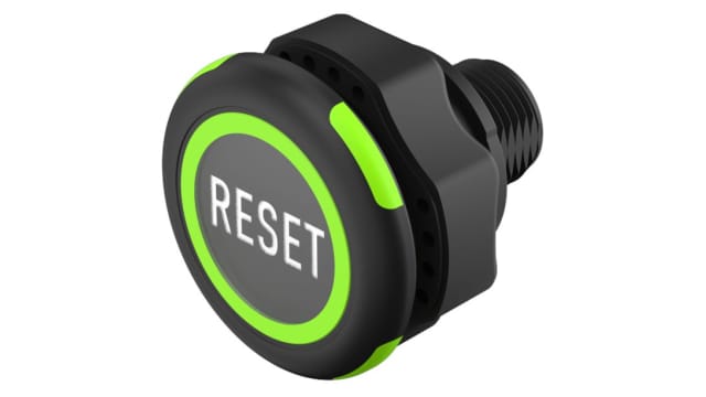 EAO Capacitive switch Latching NO Illuminated, Green, Red, IO-Link, IP69K | 84-ASKS-B13-049F