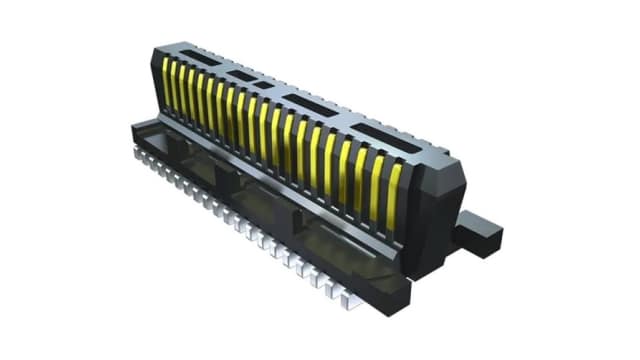 Samtec ST5 Series Horizontal Surface PCB Header, 80 Contact(s), 0.5 mm Pitch, 2 Row, Shrouded | ST5-40-1.00-L-D-P-TR