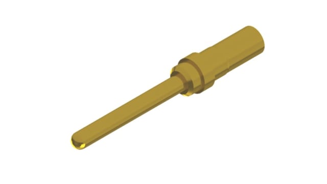 CONEC, 131C1 Series, size 1 mm Male Crimp D-Sub Connector Contact, Gold over Nickel Pin 24 AWG | 131C15019X