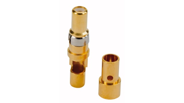 CONEC, 132J2 Series, size 3.2 mm Female Solder D-Sub Connector Coaxial Contact, Gold over Nickel 12 AWG | 132J20029X