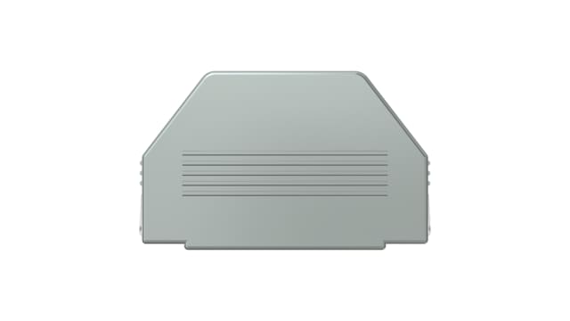 CONEC 16 Series ABS Straight D-Sub Backshell, 37 Way Strain Relief | 16-001780E