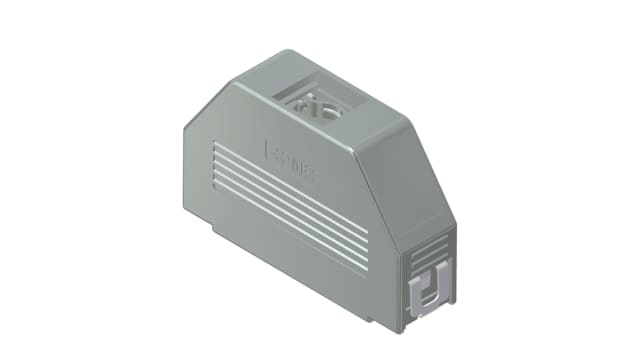 CONEC 16 Series ABS Straight D-Sub Backshell, 50 Way Strain Relief | 16-001790