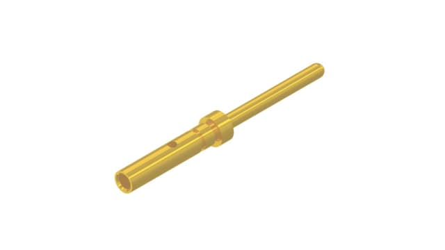 CONEC size 0.76 mm Male Crimp D-Sub Connector Contact, Gold Flash over Nickel Plug 22 AWG | 161A18009X