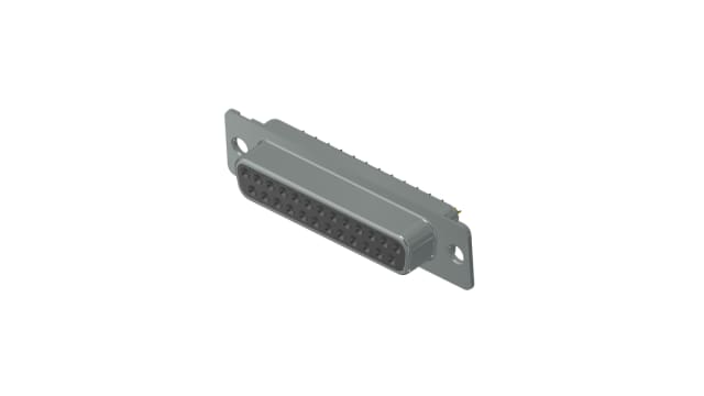 CONEC 25 Way Straight Through Hole D-Sub Connector, with Mounting Hole Female | 164A10039X