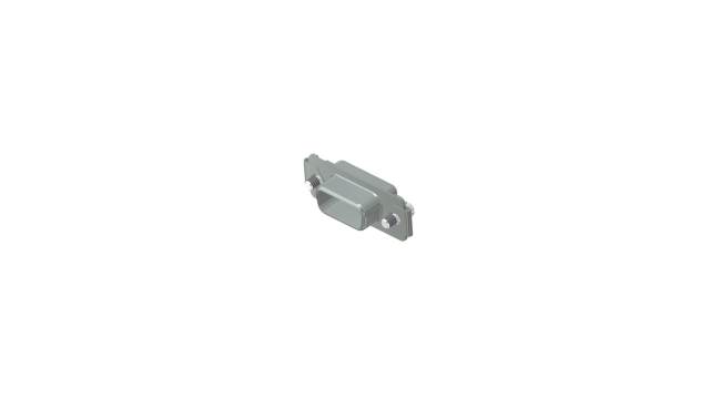 CONEC, 165X167 Series D-Sub Cap For Use With Plug Connector | 165X16769X