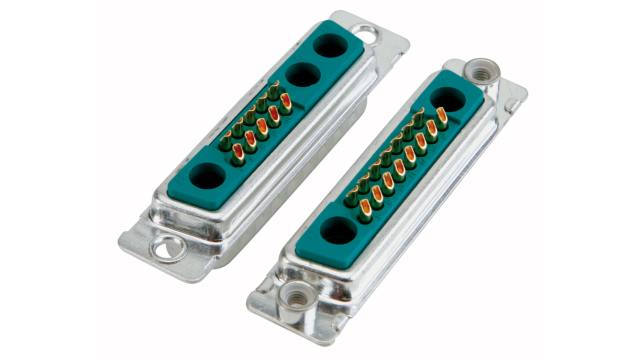 CONEC 17 Way Straight Through Hole D-Sub Connector Male, with Mounting Hole | 3017W2PAM99A10X