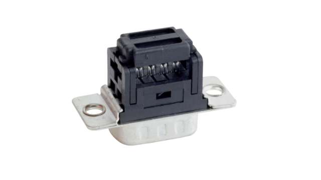 CONEC 9 Way Straight Through Hole D-Sub Connector, with Mounting Hole Female | 302A10089X
