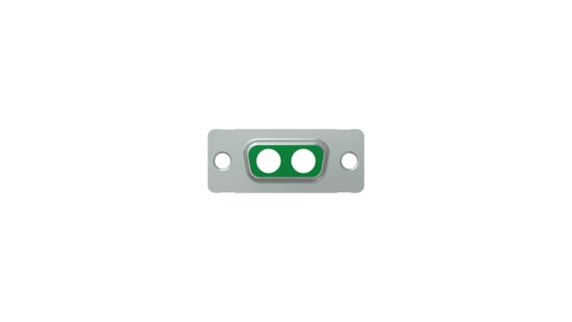 CONEC 2 Way Straight Through Hole D-Sub Connector Female, with Mounting Hole | 302W2CSXX99A10X