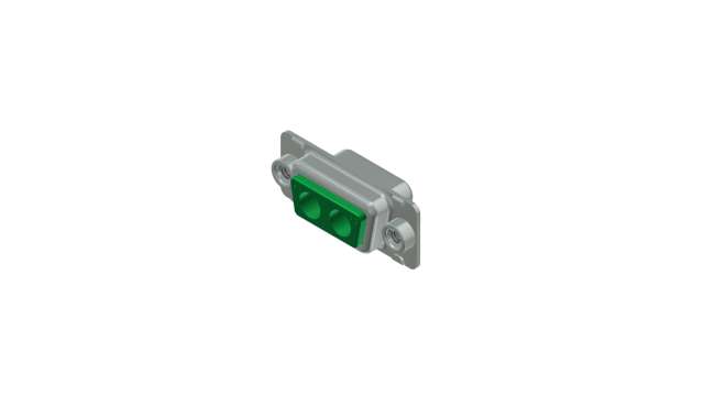 CONEC 2 Way Straight Through Hole D-Sub Connector, with Threaded Insert Female | 302W2CSXX99A30X