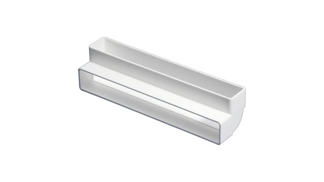 Rittal SK Series Black RAL 7035 Air Deflector | 3286990