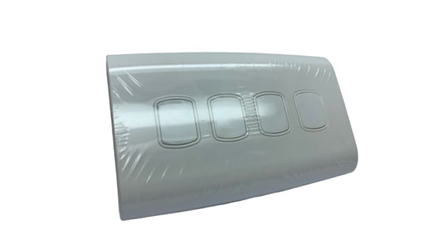 Contactum White 2 Gang Blanking Plate | ALF4027WHW