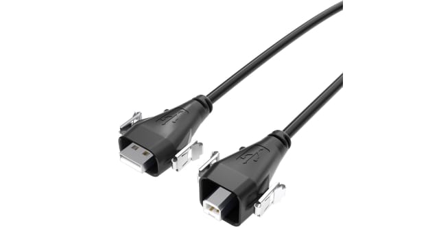 Samtec USB 2.0, Male USB A to Male USB B, 3m | RCU-G-03.00-AMS-BMS