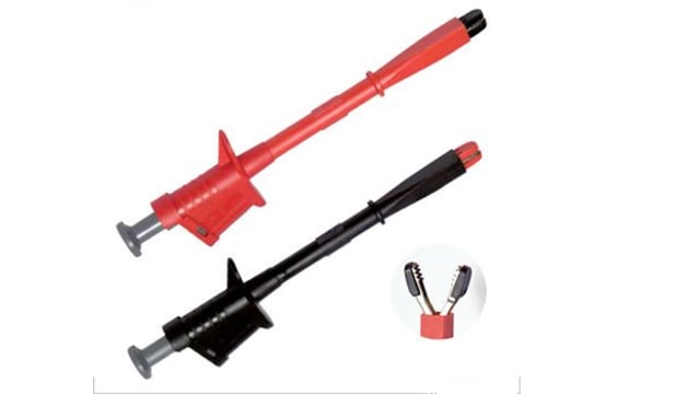 Chauvin Arnoux Crocodile Clip, Red, Black | P01102053Z