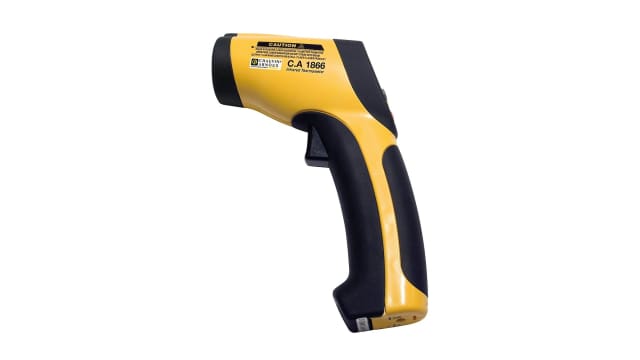 Chauvin Arnoux CA 1866 Infrared Thermometer, -50 °C Min, 1.000 °C Max, ±1.5°C Accuracy, Centigrade Measurements | P01651814