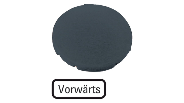 Eaton Button Plate for Use with M22 (S) -DR-X, M30C-FD-X, M22-DG-X, M22 (S) -D-X, M30C-FDR-X | 218190 M22-XD-S-D15