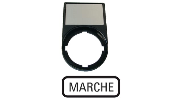 Eaton Legend Holder for Use with Push Buttons | 256792 M22S-ST-F1