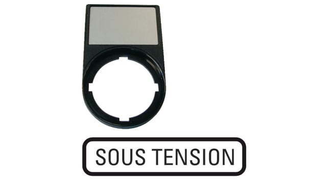 Eaton Legend Holder for Use with Push Buttons | 256796 M22S-ST-F68