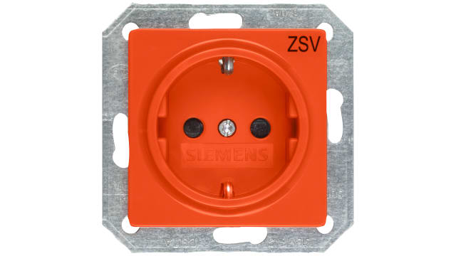 Siemens IP20 Orange Socket Socket, Rated At 16A, 250 V | 5UB1901