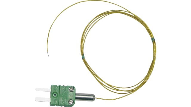 Chauvin Arnoux Type K Wire General Temperature Probe, 1 m Length, 1 mm Diameter, 285 °C Max | P03652906