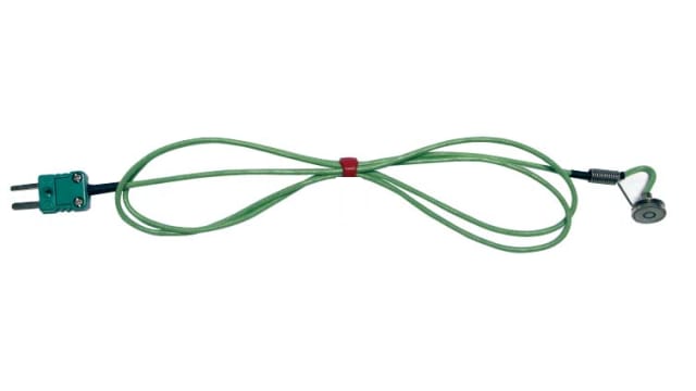 Chauvin Arnoux Type K Magnetic Surface Temperature Probe, 1 m Length, 4 mm Diameter, 200 °C Max | P03652922