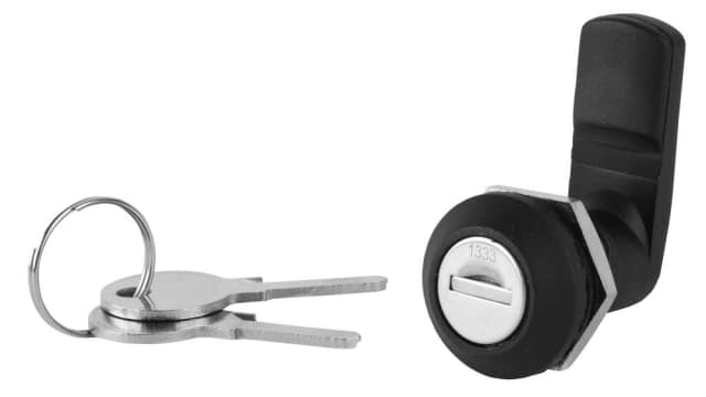 Bopla Grey, Light Grey Fibreglass Reinforced Polyester Lock Cabinet Lock | 42600130 PS KL