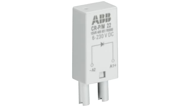 ABB CR-P/M Series Interface Module, PCB Mount, 115V ac Coil | 1SVR405656R1000 CR-P/M 72A