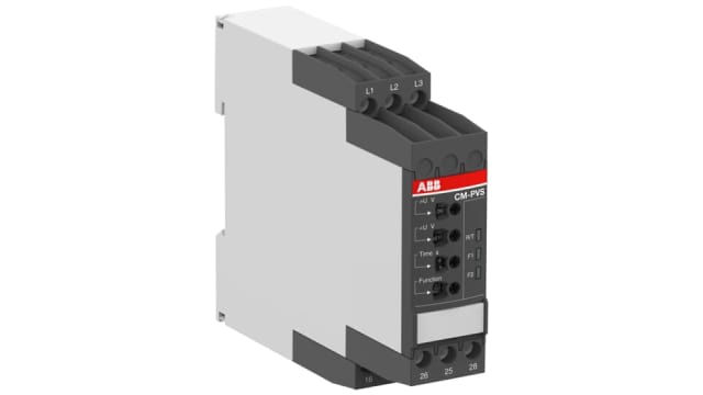 ABB Phase Monitoring Relay, 3 Phase, DPDT | 1SVR730794R1300 CM-PVS.31