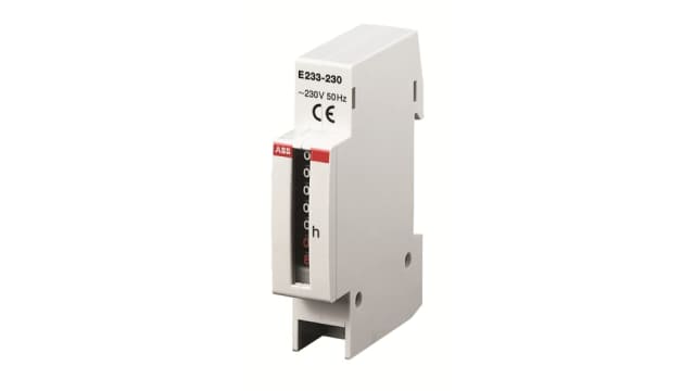 ABB Hour Meter, 240 V ac | 2CDE100021R1601 E233-240 60HZ