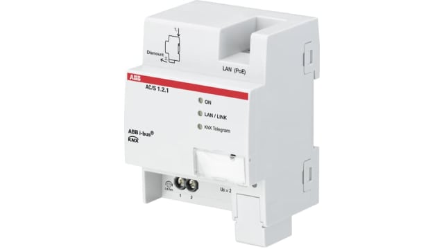 ABB PLC I/O Module for Use with KNX Bus System | 2CDG110206R0011 AC/S 1.2.1