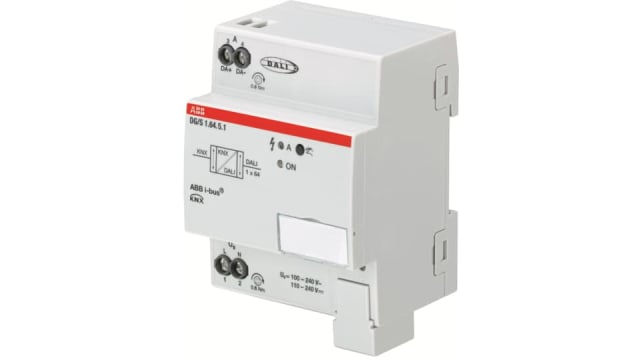 ABB DG/S 210 mW Lighting Controller Gateway, DIN Rail Mount, 240 V ac | 2CDG110273R0011 DG/S1.64.5.1
