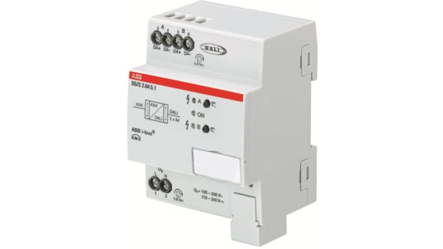 ABB DG/S 210 mW Lighting Controller Gateway, DIN Rail Mount, 240 V ac | 2CDG110274R0011 DG/S2.64.5.1