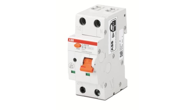 ABB Residual Current Circuit Breaker with Overload Protection, 32 A Current Rating, 2-Pole, Type B, AFDD+MCB Range, | 2CSA275901R9325 S-ARC1 M B32