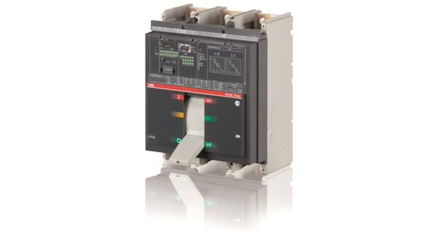 ABB, SACE Tmax T, T7S Molded Case Circuit Breaker 3-Pole 1.25 kA, Breaking Capacity 30 kA, Fixed | 1SDA062866R1 T7S 1250A PR231-LS/I FF