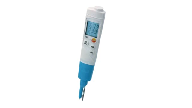 Testo 206-pH2 Starter Set pH Meter, ±0.02 pH Accuracy, 0.01 pH Resolution, 14 pH Max, 60 °C Max | 0563 2066