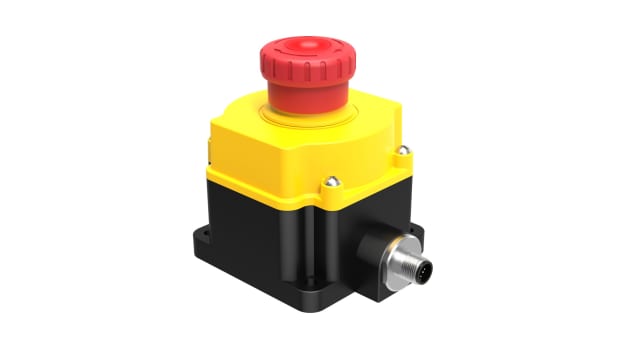 Banner Twist Release Emergency Stop Push Button, Surface Mount, 1NC | SSA-EB1PL2-12ED1Q8